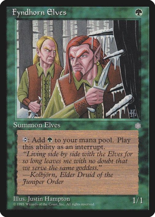 Fyndhorn Elves Kunto: Played