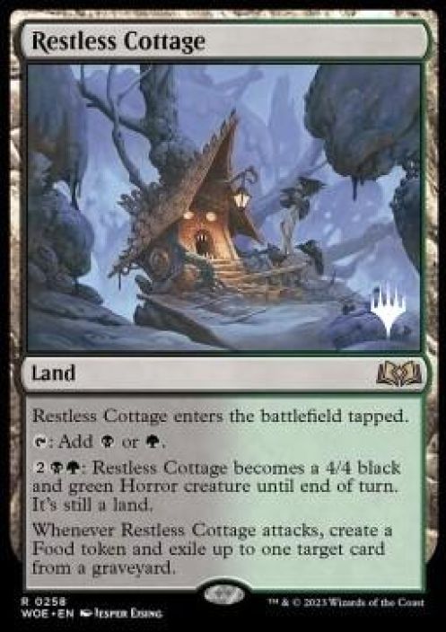 Restless Cottage Foil Promo Kunto: Near Mint