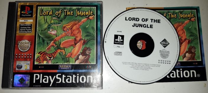 Lord of the Jungle kaytetty PS1