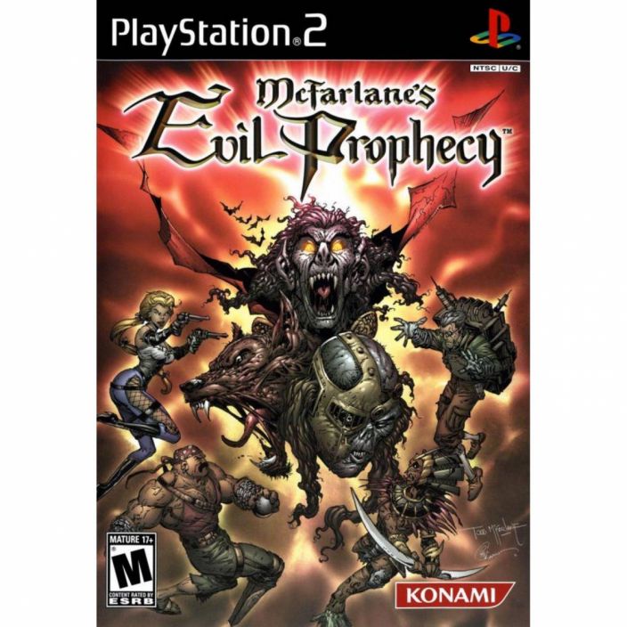 Mcfarlane's Evil Prophecy kaytetty PS2