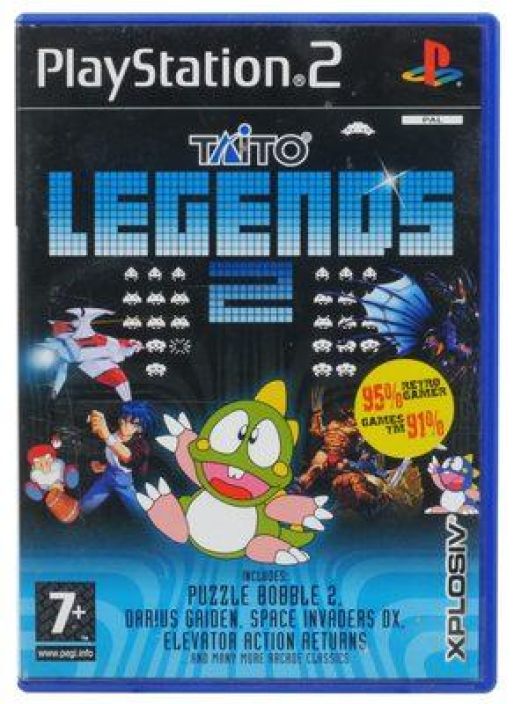 taito legends 2 PS2 kaytetty Manuaali mintissa