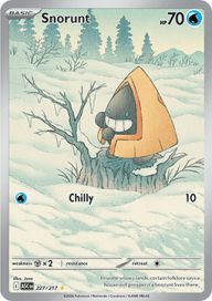 Snorunt 227/217 NM