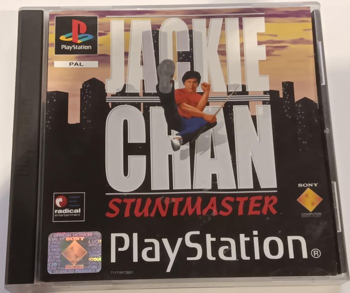 Jackie Chan Stuntmaster Kaytetty PS1 Sisaltaa Manuaalin Nordic julkaisu (Kieli englanti)