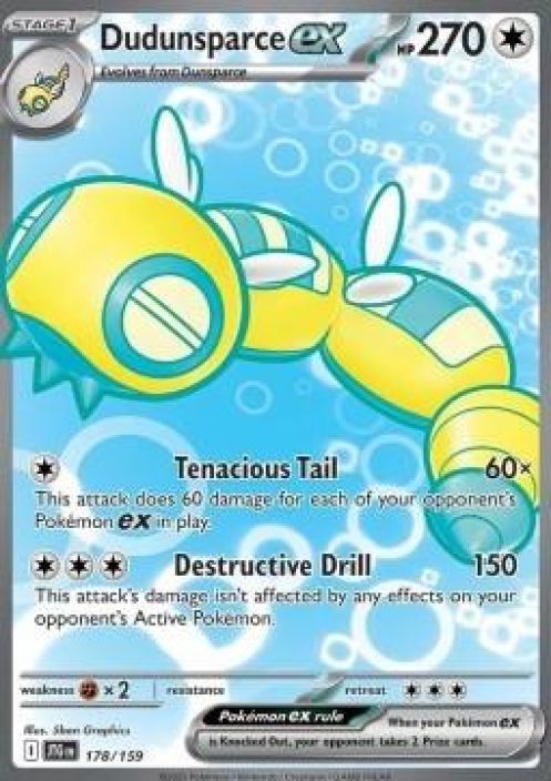 Dudunsparce ex Kunto NM