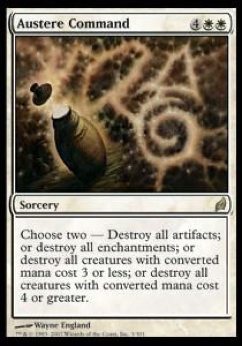 Austere Command Kunto: Good
