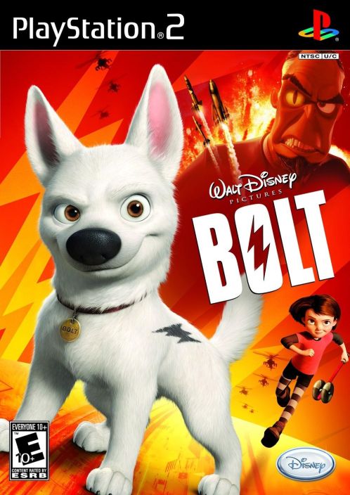 Disney Bolt kaytetty PS2