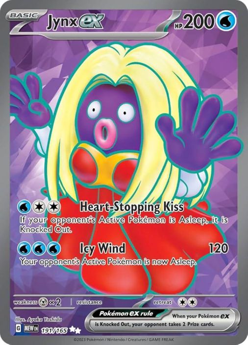 Jynx ex 191/165 Kunto: Near Mint