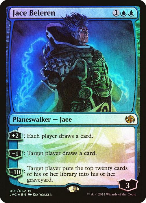 Jace Beleren Foil Kunto: Good