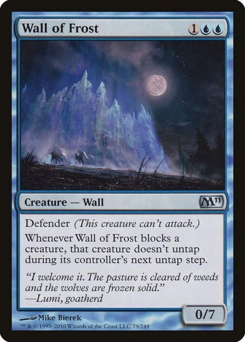 Wall of Frost Kunto: NM