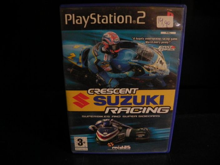 Crescent suzuki racing kaytetty PS2