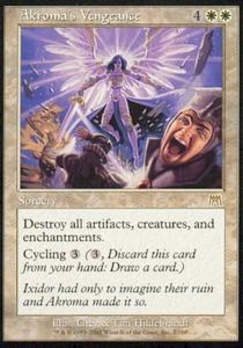 Akroma's vengeance kunto:good
