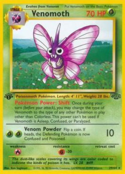 Venomoth 13/64 PL