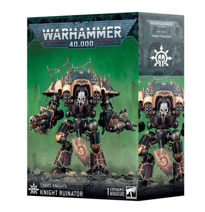 Warhammer 40K Chaos Knights Ruinator / Knight Ruinator Julkaisupaiva: 21.6.2025