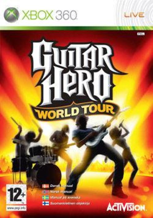 Guitar Hero World Tour kaytetty XBOX 360