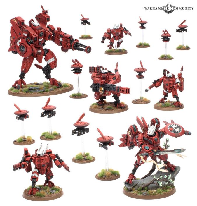 40K T'au Empire Battleforce: Farsight Cadre Julkaisu: 28.11.2025