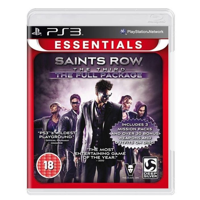 Saints Row The Third The Full Package kaytetty PS3
