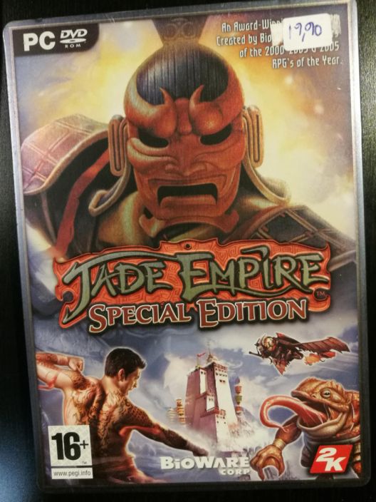 Jade Empire Special Edition Kaytetty PC Steel book cover