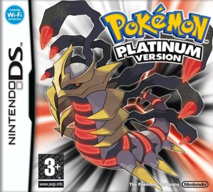 Pokemon Platinum + Manuaali Kaytetty DS Manuaali mukaan