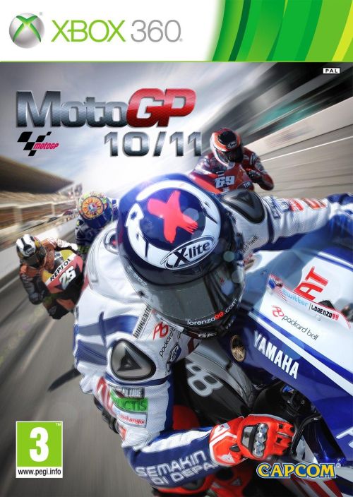 MotoGP 10/11 kaytetty XBOX 360