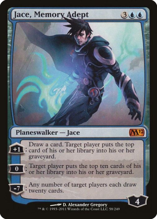 Jace Memory Adept Kunto: Exellent