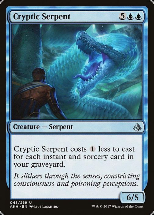 Cryptic Serpent 048/269U GD Kunto GD