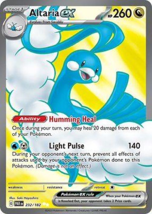 Altaria ex 232/182 Kunto: Light Played