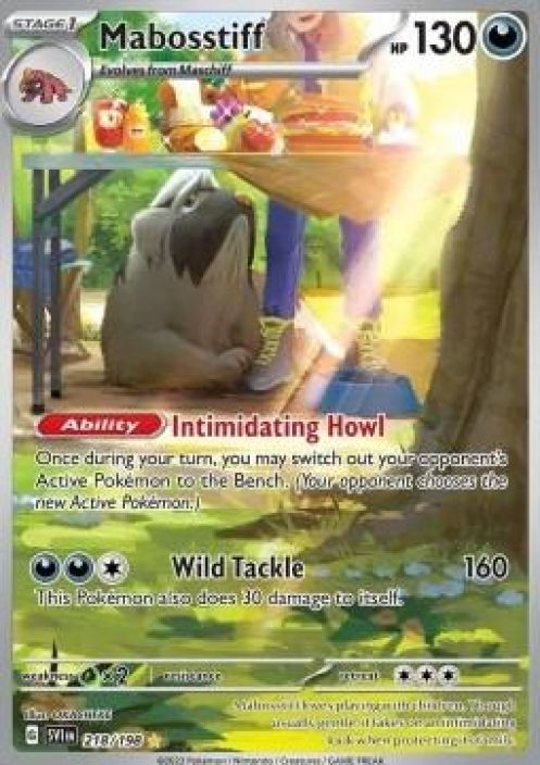 Mabosstiff 218/198 NM Kunto NM