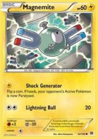 Magnemite 52/162 Reverse Holo EX