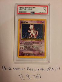 MEWTWO-HOLO UNLIMITED PSA 3