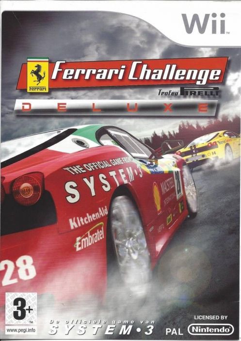 Ferrari Challenge deluxe kaytetty Wii