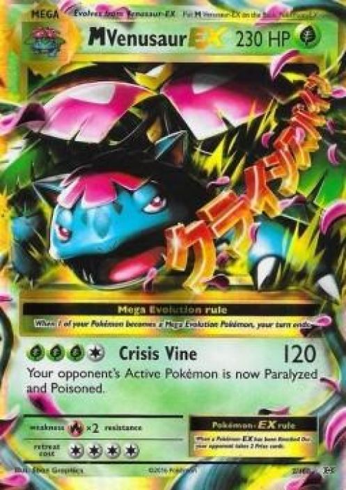 M Venusaur 2/108 Kunto: Played