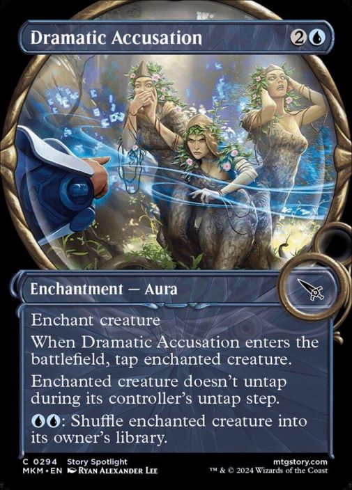 Dramatic Accusation C0294 NM Kunto NM