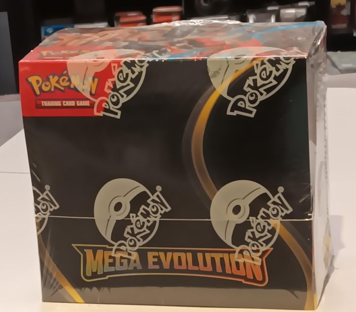 Pokemon Mega Evolution Booster Display