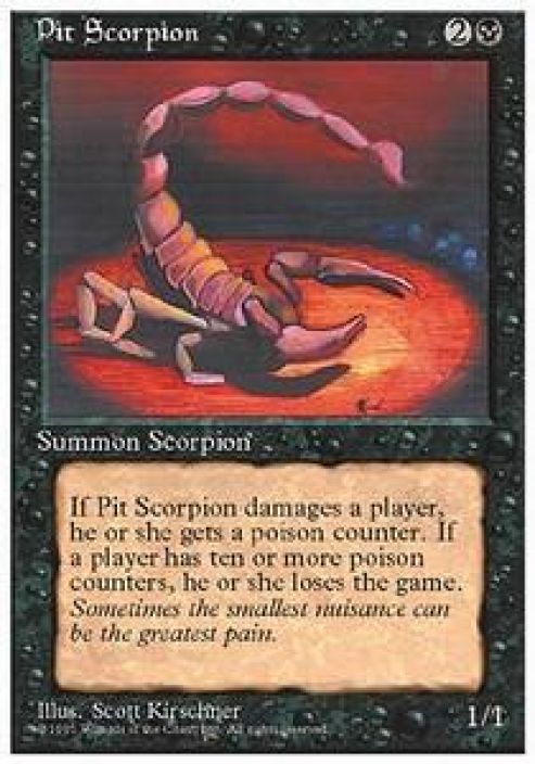 Pit Scorpion Kunto: Near Mint