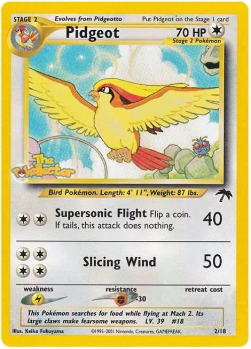 Pidgeot 2/18 Kunto: Exellent