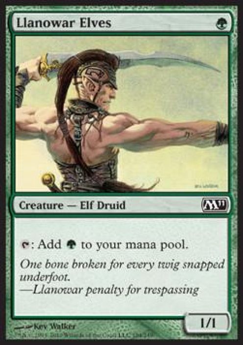 Llanowar Elves Kunto: EX