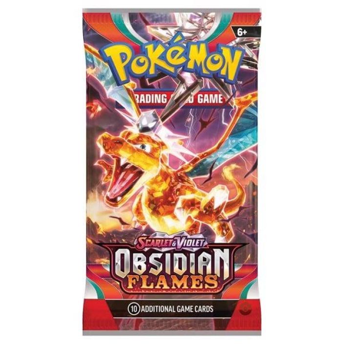 Pokemon Obsidian Flames Booster Julkaisupaiva: 11.8.2023