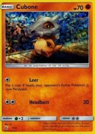 Cubone 7/12 DMG