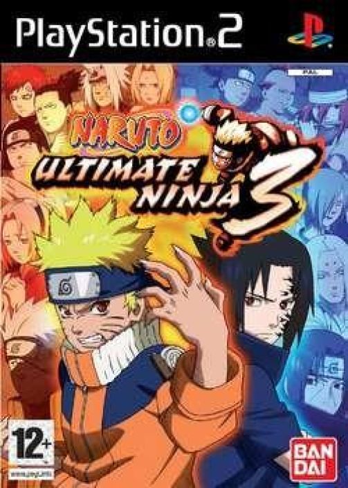Naruto ultimate ninja 3 kaytetty PS2