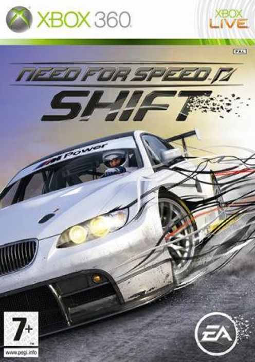 Need for Speed Shift kaytetty XBOX 360