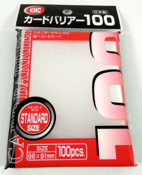 KMC Standard Sleeves Card Barrier Koko: 66mm X 91mm 100 korttisuojaa