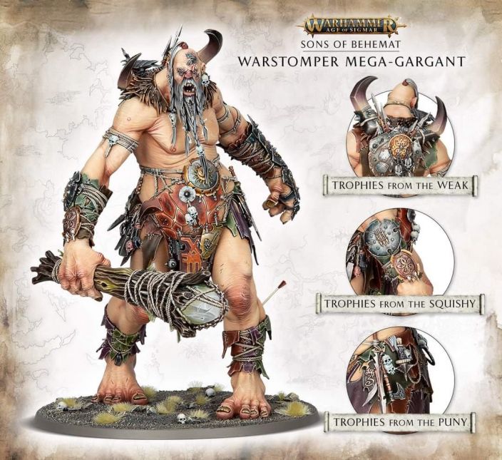 Warhammer Age of Sigmar Mega-Gargant