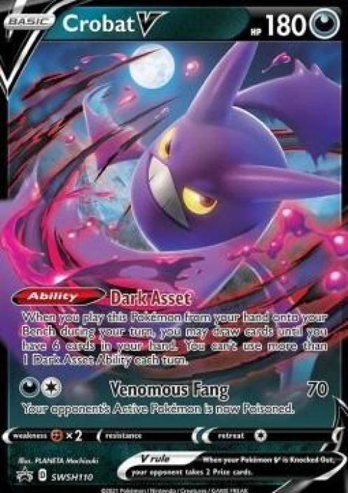 crobat v swsh110 kunto:near mint