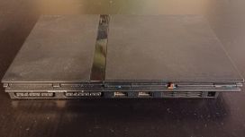 Play Station 2 Slim musta