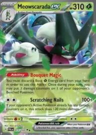 Meowscarada ex 015/193 NM