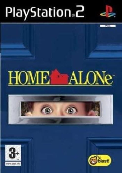 Home Alone kaytetty PS2