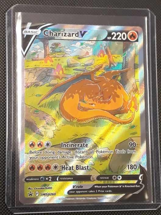 Pokemon Charizard V Promo SWSH260 Julkaisu 28.10 