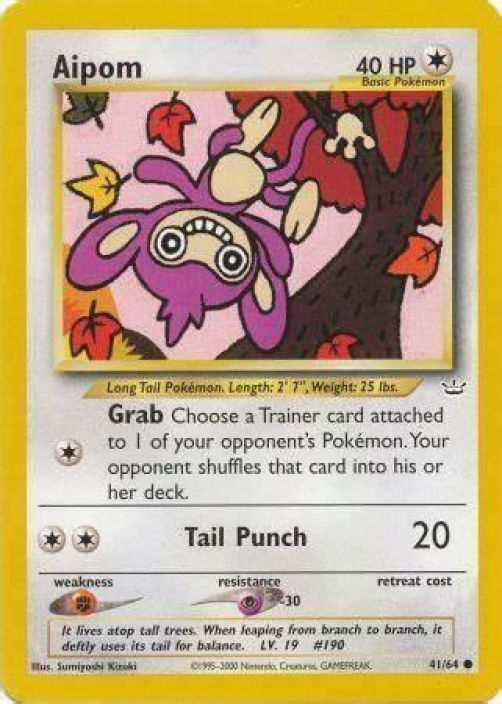 Aipom 41/64 Kunto: NM