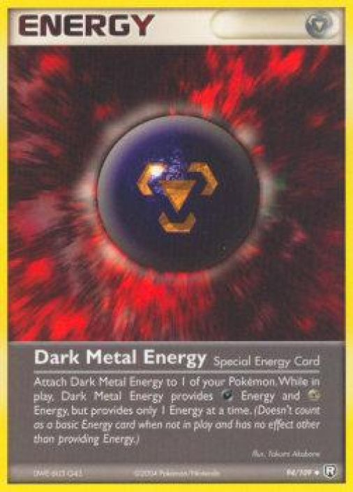 Dark Metal Energy 94/109 Holo EX-Team Rocket Returns Kunto: Played