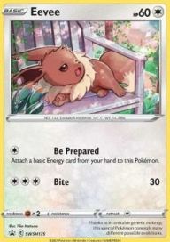 Eevee SWSH175 EX Holo